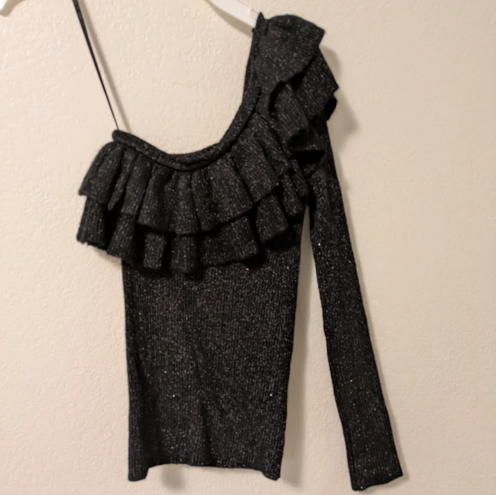 Rebecca Taylor One Sleeve sweater - Picture 3 of 5